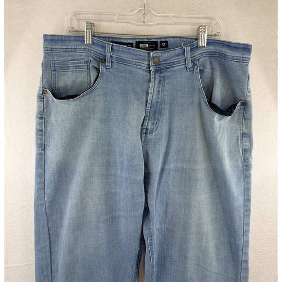 Barbell Apparel Other - Barbell Apparel Jeans Mens 38‎ Blue Athletic Straight Fit Light Wash, FLAW